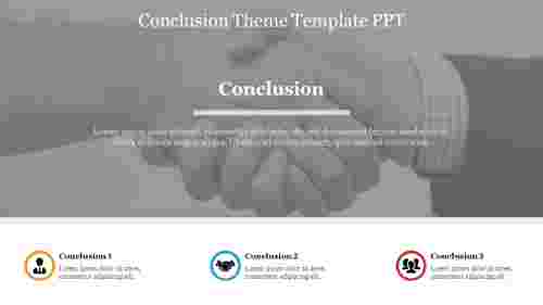 Conclusion Theme Template PPT